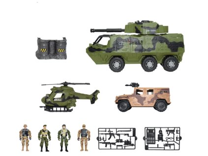 STARX Veľká sada vojenských vozidiel so zvukom