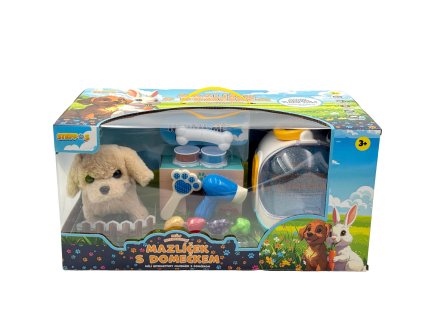 STEPPOS Môj interaktívny maznáčik s domčekom - Šteniatko