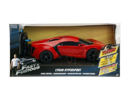 Rýchlo a zbesilo RC auto Lykan Hypersport 1:16