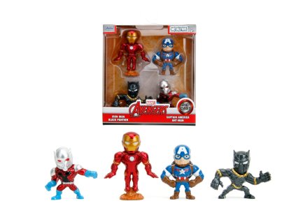 Marvel Avengers figúrky 2,5'', sada 4 ks