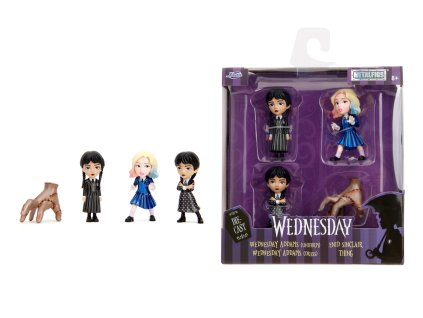 Wednesday figúrky 2,5" sada 4ks
