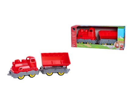 BIG Power Worker Mini Vláčik s vagónom 45 cm
