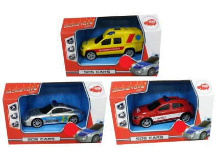 Auto SOS česká verzia (bez batérií), 3 druhy