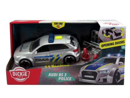 Audi RS3 polícia, česká verzia