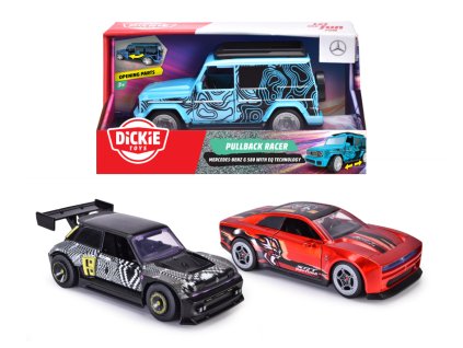 Auto Pullback Racer 15 cm, 3 druhy