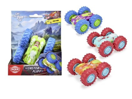 Auto Monster Flippy 10 cm, 4 druhy