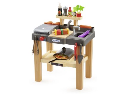 Letná kuchynka s pecou na pizzu