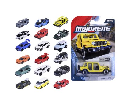 Showroom Autíčko Premium, 18 druhov