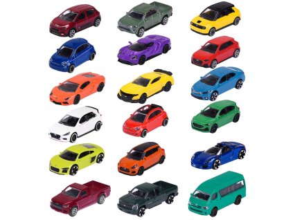 Autíčko kovové Street Cars, 18 druhů