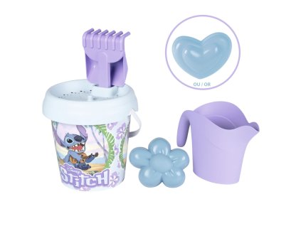 Vedierko Stitch s krhličkou a prísl., stredné