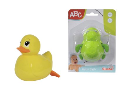 Natahovacie zvieratko do vane, 2 druhy