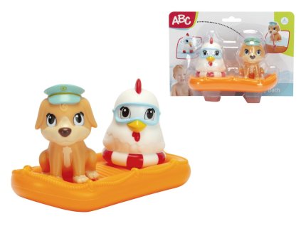 Námorníci zvieratká do vane