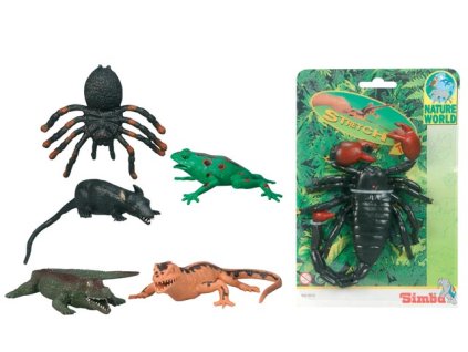 Gumové strečové potvory, 20-30cm, 6 druhov