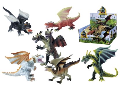 Figúrka draka 18-20 cm, 6 druhov, DP12