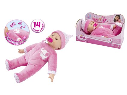 Bábika Laura Time to Dream 38 cm, 14 zvukov