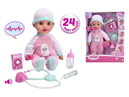 Bábika Laura Malý pacient, 30 cm