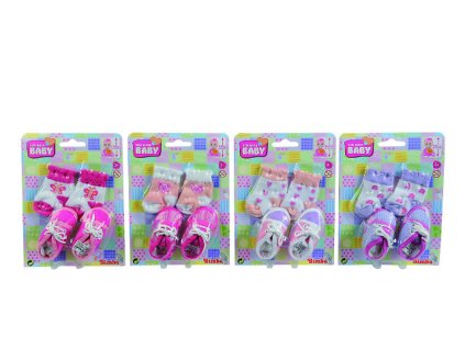 Ponožky a topánočky pre bábiky, vel.38-43