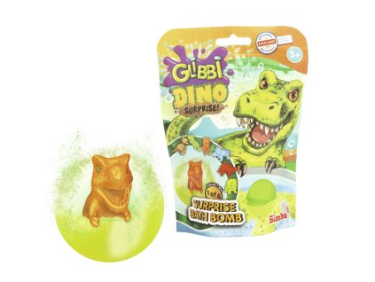 Glibbi Dino vodná bomba s prekvapením, 6 druhov