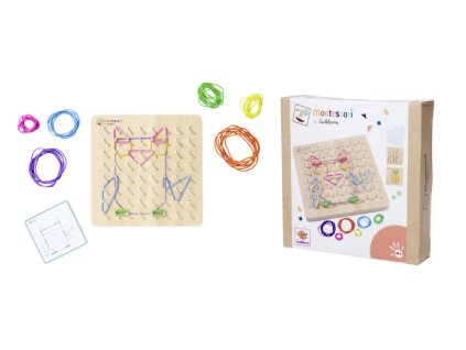Montessori Geometrická doska