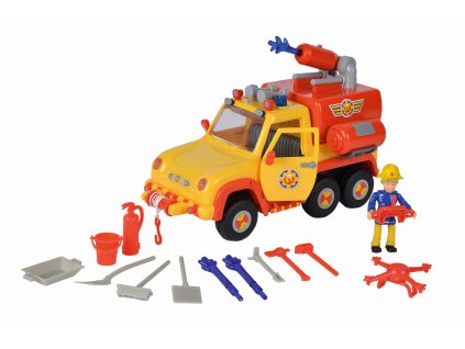 Požiarnik Sam Hasičské auto Venuša 2.0 cm s figúrkou