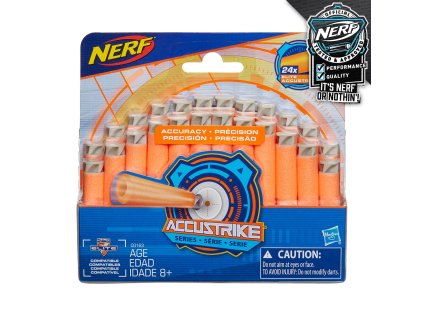 Nerf Accustrike náhradné šípky 24 ks