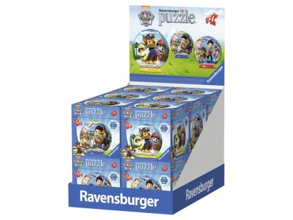 Labková patrola - displej (12ks / D), 3D, 54 dielikov