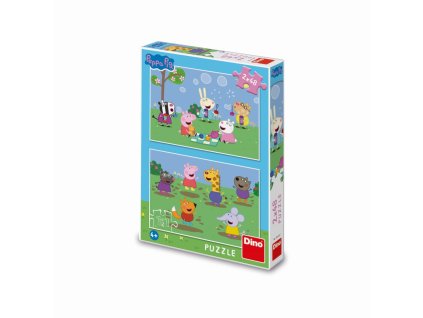 PEPPA PIG A KAMARÁDI 2x48 Puzzle