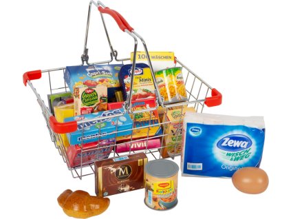 small foot Kovový nákupní košík