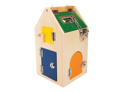 small foot Motorický dům se zámky