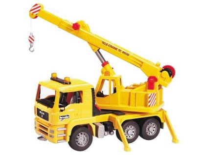 Bruder Nákladní auto MAN  jeřáb stavební