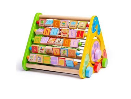 Bigjigs Baby Aktivní trojúhelník s angličtinou