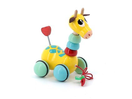 Vilac Tahací žirafa Flip Flap