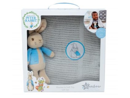 Rainbow Králíček Petr dárková sada s dečkou