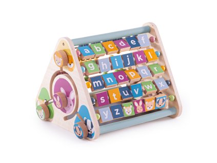 Bigjigs Toys Aktivní trojúhelník se zvířátky