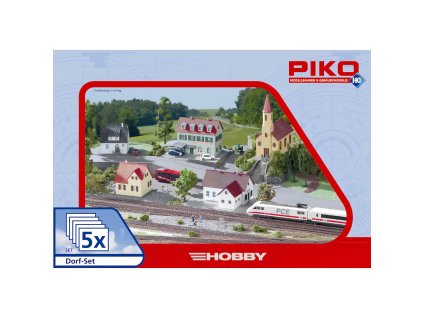 Piko Hobby sada staveb Vesnice 5 dílů - 61925