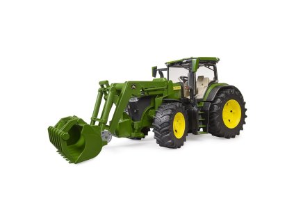 Bruder Traktor John Deere 7R 350 s čelním nakladačem