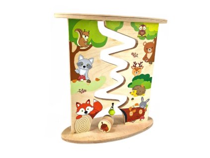 Hess Labyrint zvířátka z lesa 25 cm