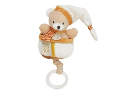 Doudou Plyšová hudební hračka 20 cm medvěd