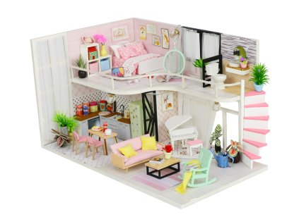 2Kids Toys miniatura domečku Dům Anniny růžové melodie