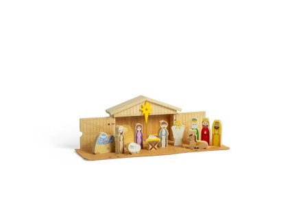 Bigjigs Toys Dřevěný Betlém