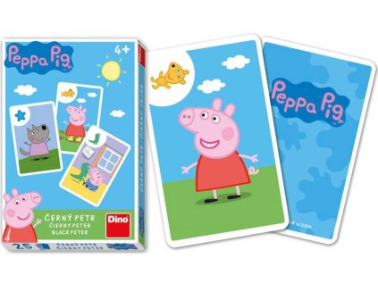 DINO Hra karetní Černý Petr Peppa Pig *SPOLEČENSKÉ HRY*