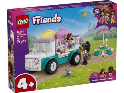 LEGO FRIENDS Zmrzlinářské auto v městečku Heartlake 42644 STAVEBNICE