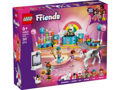 LEGO FRIENDS Kostýmová párty s jednorožcem a vílou 42661 STAVEBNICE