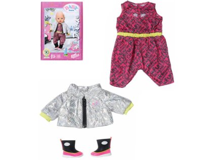 ZAPF BABY BORN Oblečení na skútr 43cm obleček pro panenku miminko