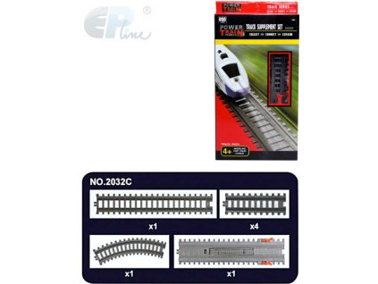 EP Line PTW Koleje C set 7ks doplněk k vláčkodráze