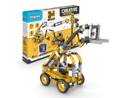 ENGINO Stavebnice CREATIVE BUILDER set Stavebních strojů