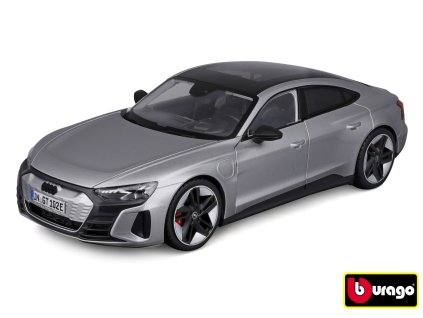 Bburago 1:18 Top Audi RS E-tron GT Silver
