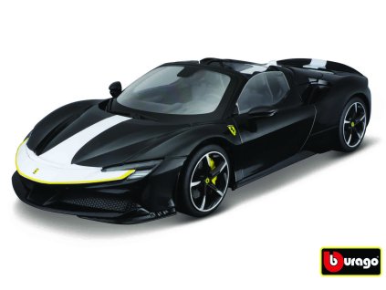 Bburago 1:18 Ferrari Signature Series SF90 Spider Assetto Fiorano Black