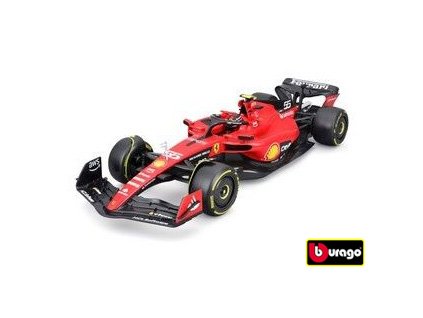 Bburago 1:18 Formule F1 Ferrari Scuderia SF-23(2023) nr.55 Carlos Sainz - s řidičem