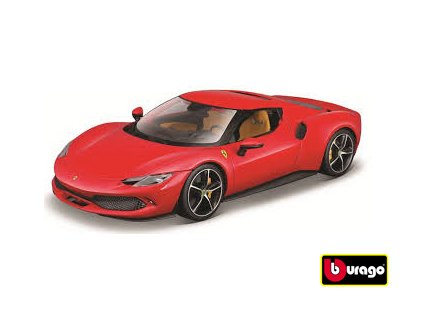 Bburago 1:18 Ferrari 296 GTB - Red